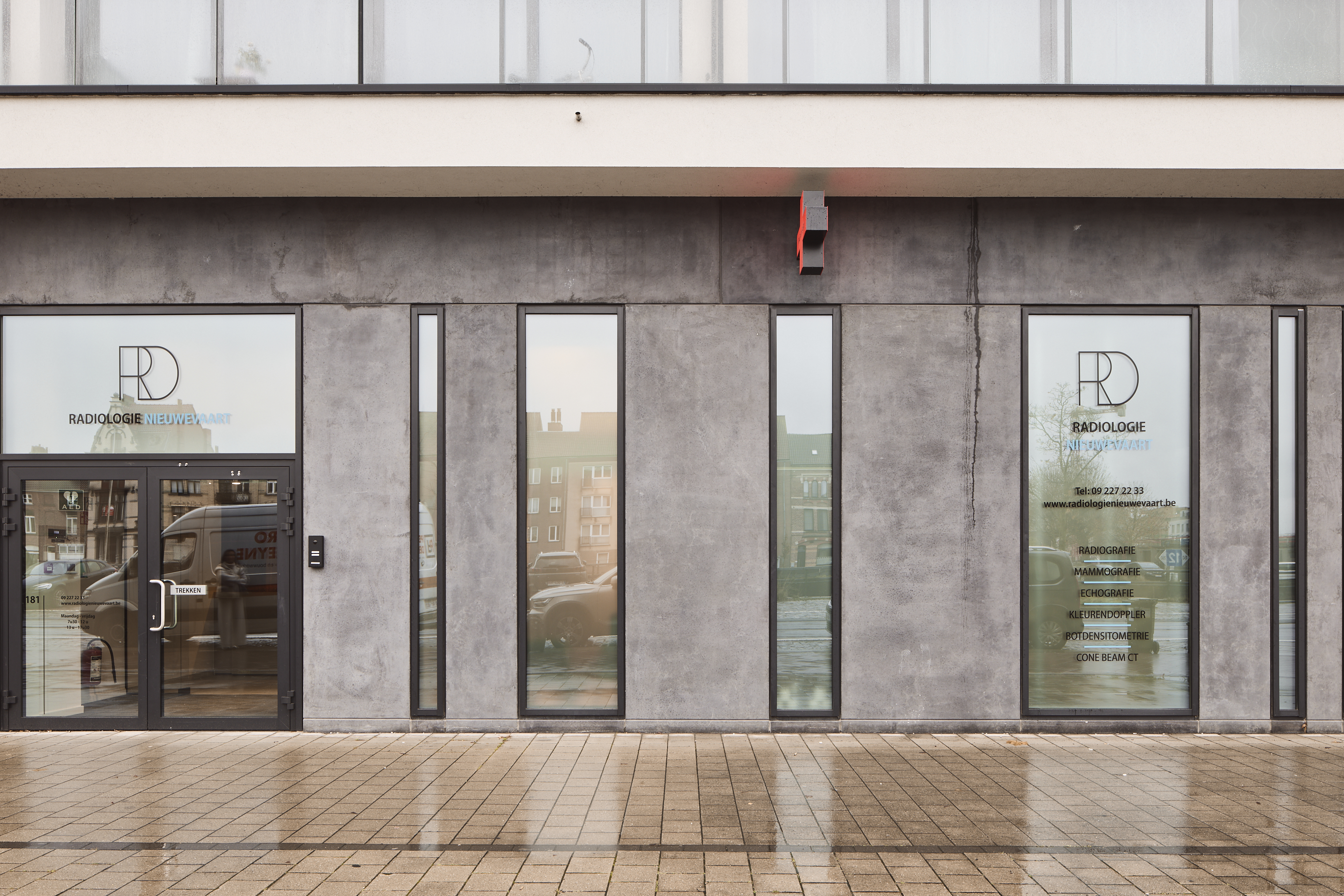 Radiologie Nieuwevaart — gevel